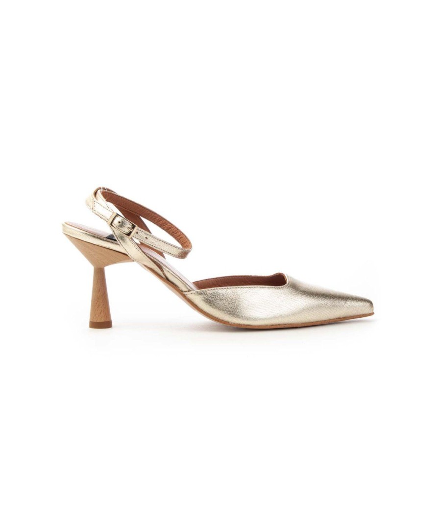 Donna ANGEL ALARCON | Angel Alarcon Slingback 23066 Platino