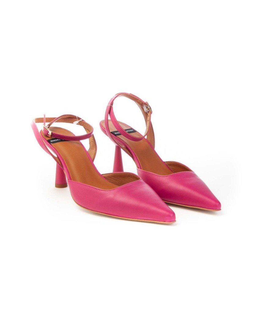 Donna ANGEL ALARCON | Angel Alarcon Slingback 23066 Fuxia