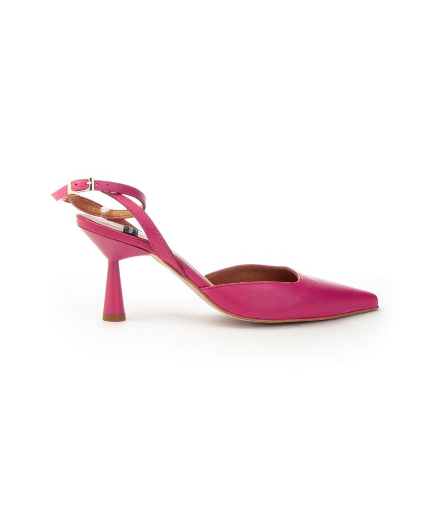 Donna ANGEL ALARCON | Angel Alarcon Slingback 23066 Fuxia