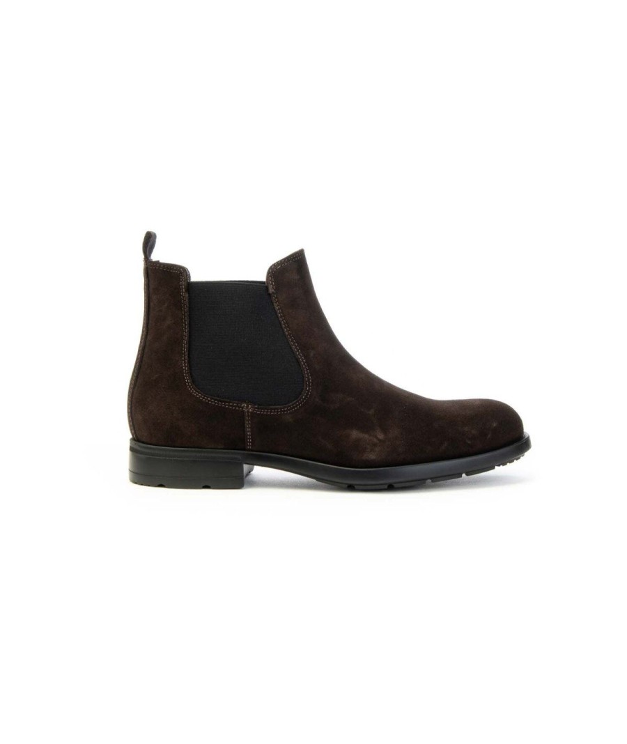 Uomo MARCO FERRETTI | Marco Ferretti 172697 Chelsea Boots Beatles Man Leone Shoes Frosinone Testa Di Moro