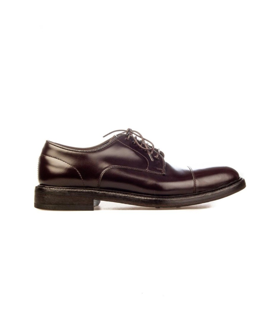 Uomo GREEN GEORGE | Green George 7084 Oxford Cuoio+Ventosa Bordo`