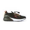 Junior BLAUER | Blauer S2Hiro02 Sneaker Boy Mesh Running Leone Shoes Militare