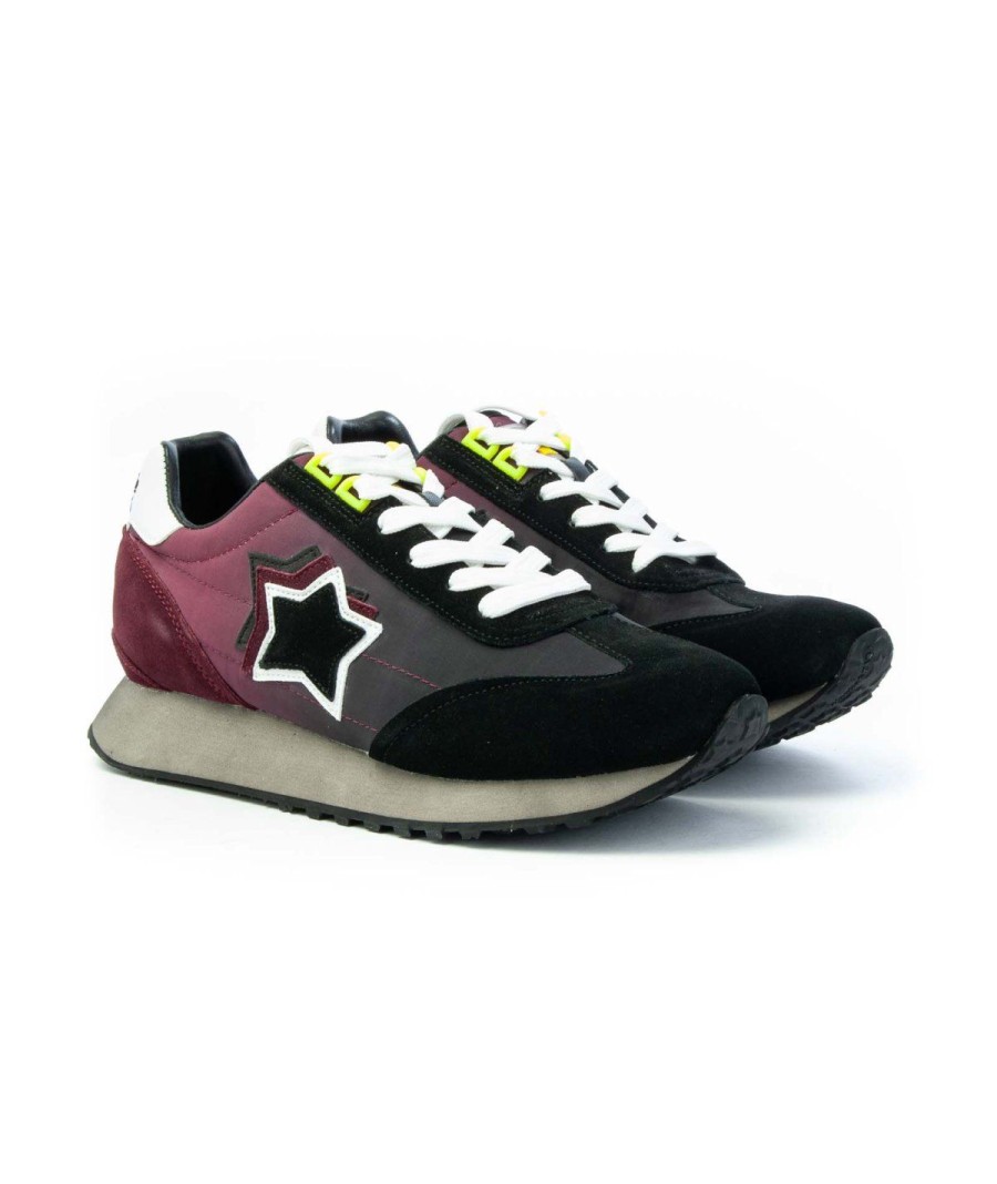 Uomo ATLANTIC STARS | Sneakers Atlantic Stars Fenixc Nwnn Fn01 Leone Shoes Black