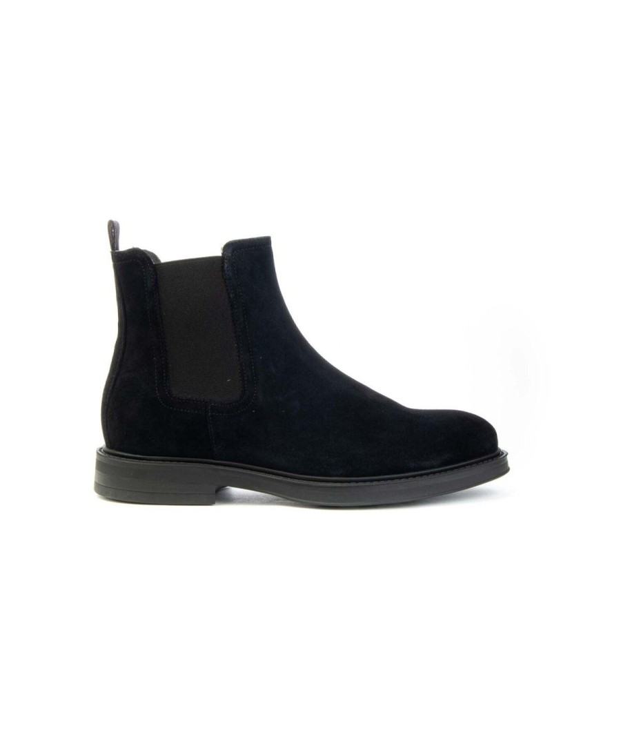 Uomo MARCO FERRETTI | Marco Ferretti 173527S Chelsea Boots Beatles Man Leone Shoes Frosinone Navy