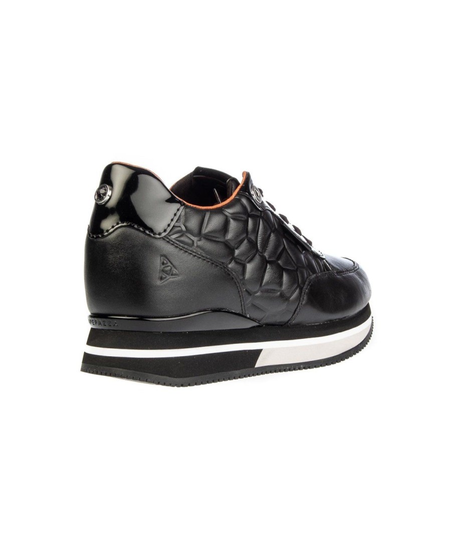 Donna APEPAZZA | Apepazza Rosemery Sneaker Inner Wedge Black