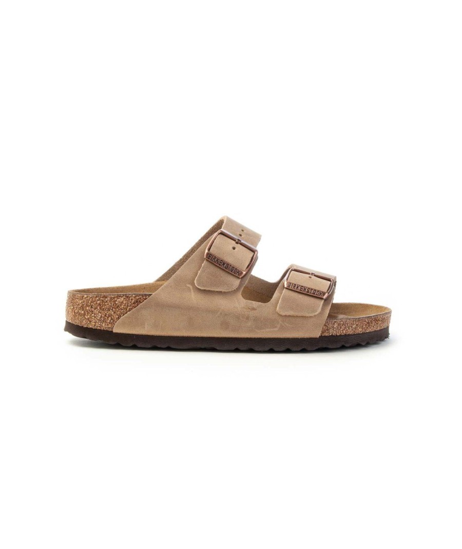 Unisex BIRKENSTOCK | Birkenstock Arizona 352203 Sandali Leone Shoes Frosinone Tabacco