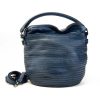 Donna MAJO | Majo Bovg9115 Borsa Con Tracolla E Zip Leone Shoes Frosinone Blu/Prussia