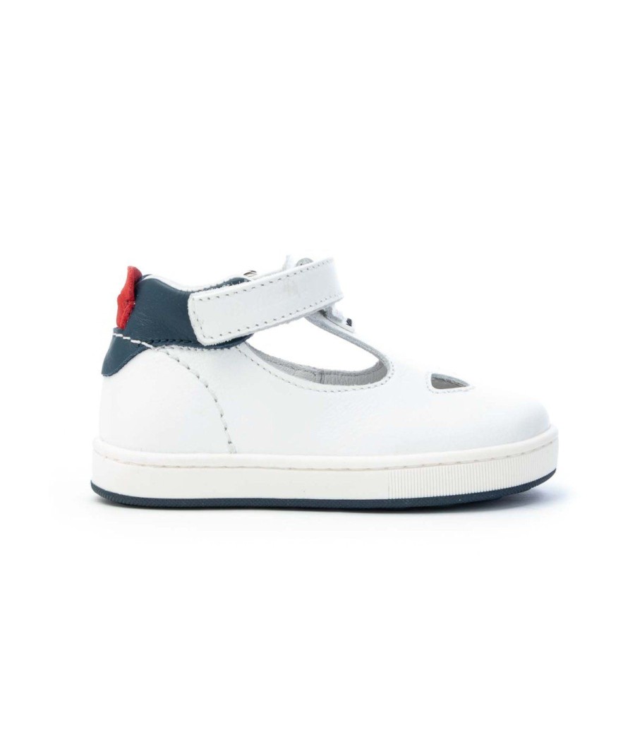 Junior BALDUCCI | Balducci Cit5101 Sandalo 2 Occhi Primi Passi Leone Shoes Bianco Blu