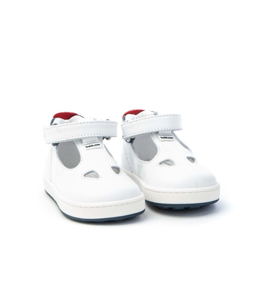 Junior BALDUCCI | Balducci Cit5101 Sandalo 2 Occhi Primi Passi Leone Shoes Bianco Blu