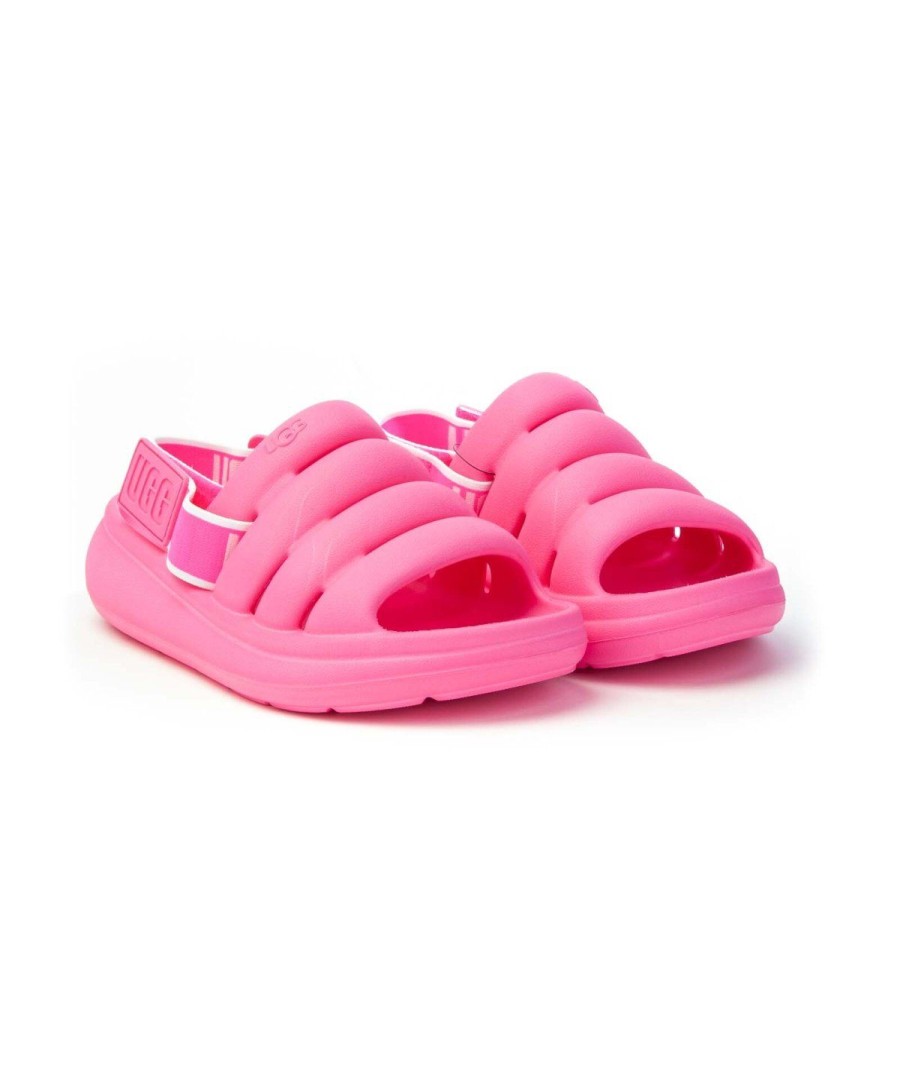 Donna UGG AUSTRALIA | Ugg Ugsspoyetypn1126811W Sandalo Eva Leone Shoes Pink