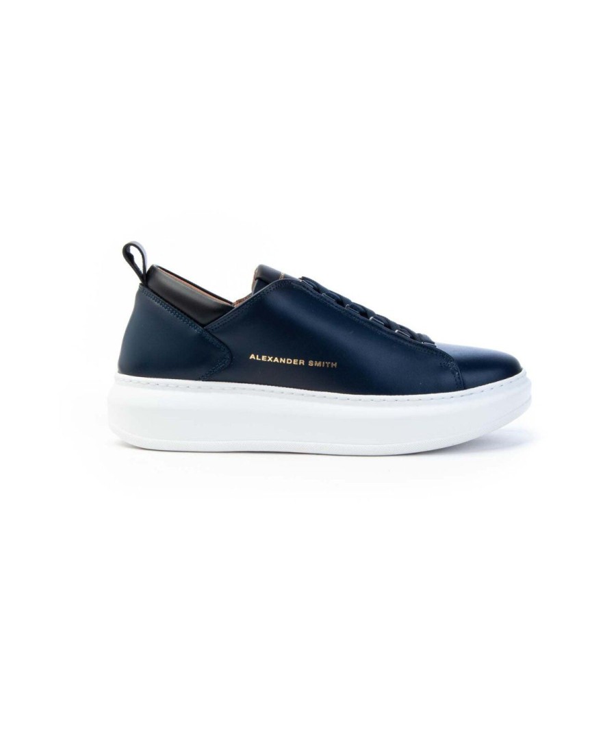 Uomo ALEXANDER SMITH | Alexander Smith Asayw1U Sneakers Uomo Leoneshoes Blu