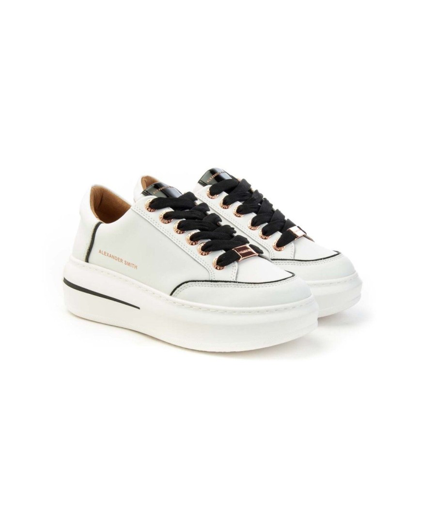 Donna ALEXANDER SMITH | Alexander Smithasayr1D31Wbk Sneakers Leone Shoes Frosinone White/Black