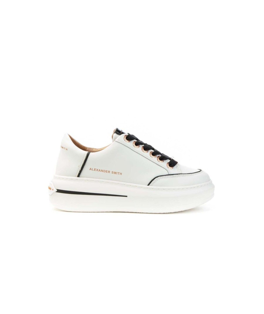 Donna ALEXANDER SMITH | Alexander Smithasayr1D31Wbk Sneakers Leone Shoes Frosinone White/Black