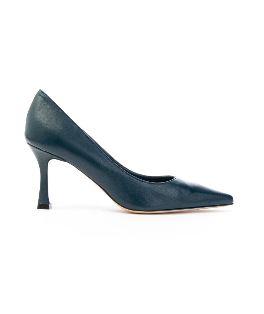 Donna ROBERTO FESTA | Roberto Festa Kate Decolte Tacco 70 Leone Shoes Navy