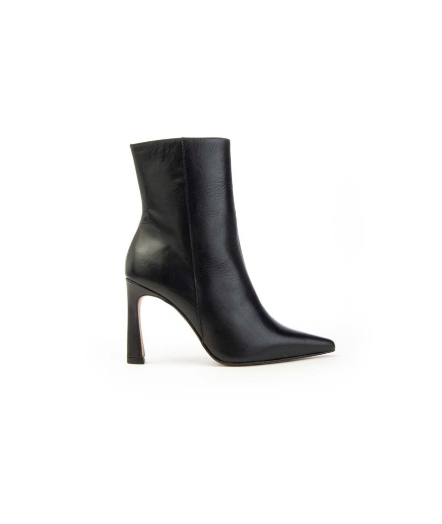 Donna ANGEL ALARCON | Angel Alarcon 23545-539C Stivaletto Leire Leone Shoes Frosinone Nero