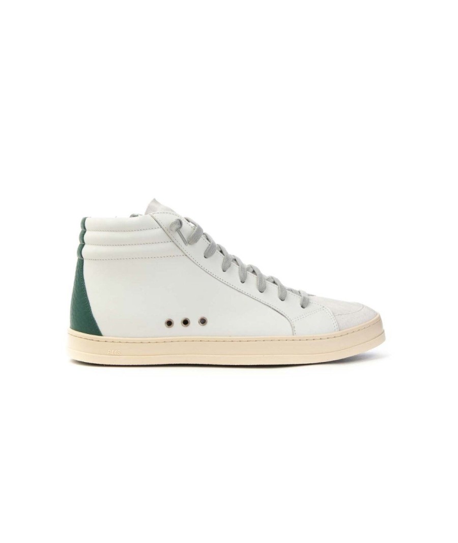 Uomo P448 | P448 S23Bskate-M Sneakers Basket Lacci Man Leone Shoes Frosinone White