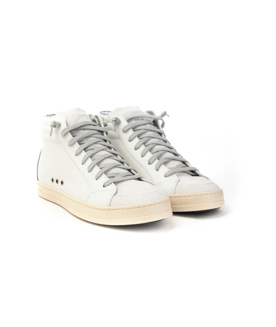 Uomo P448 | P448 S23Bskate-M Sneakers Basket Lacci Man Leone Shoes Frosinone White