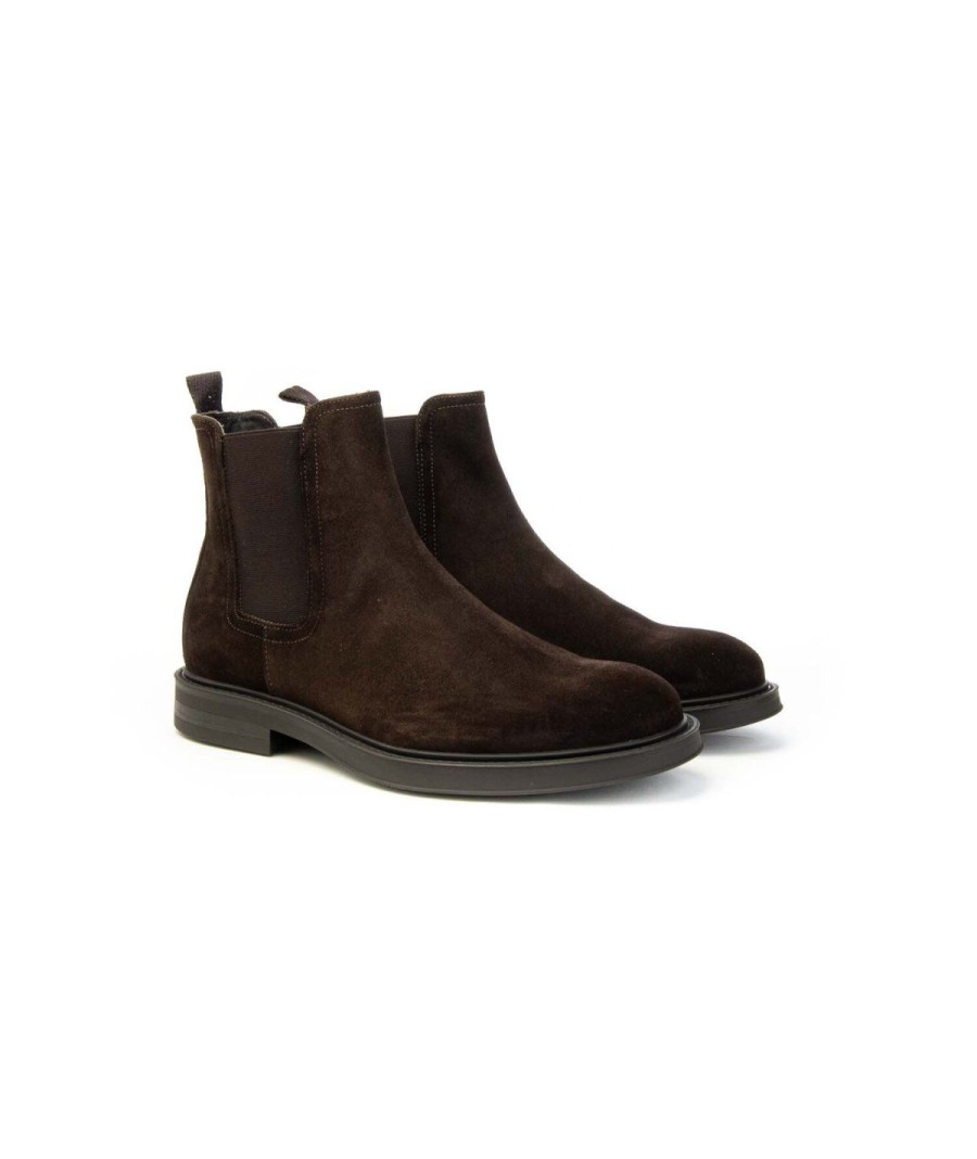 Uomo MARCO FERRETTI | Marco Ferretti 173527S Chelsea Boots Beatles Man Leone Shoes Frosinone Testa Di Moro