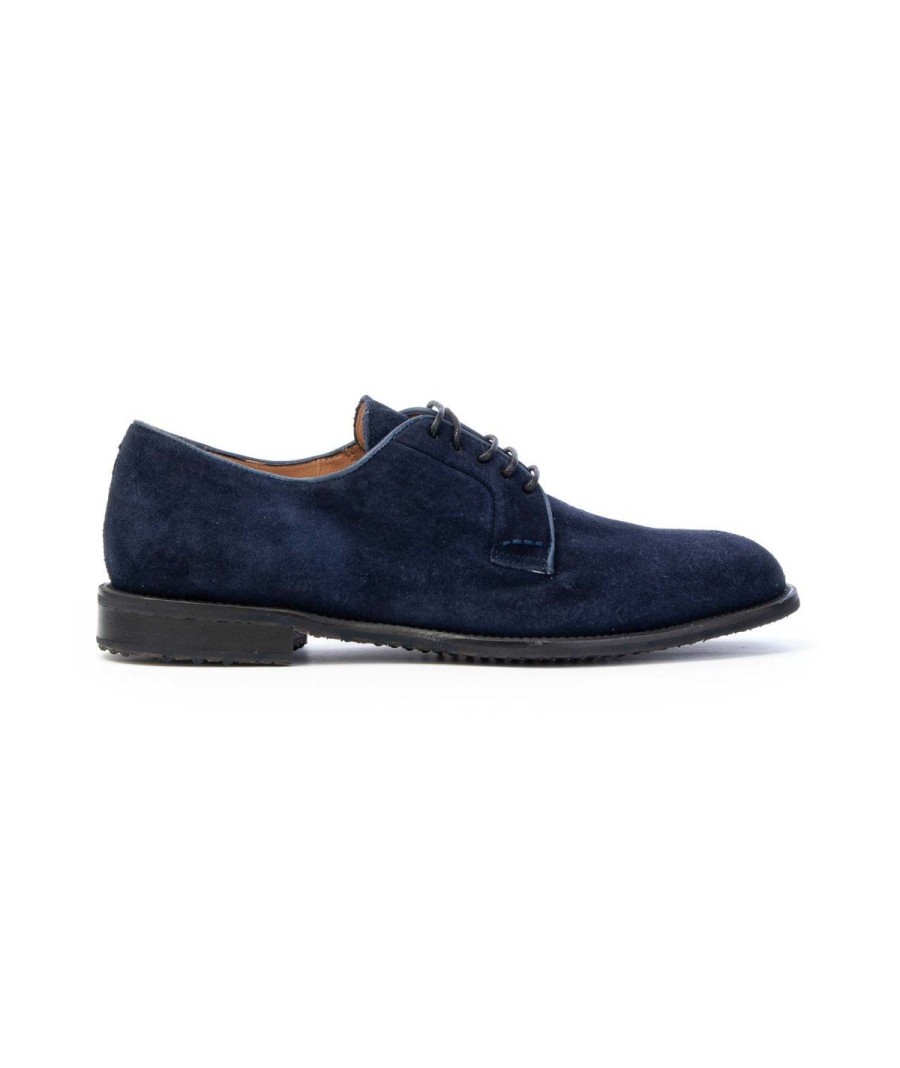 Uomo BRECOS | Brecos 10563 Scarpa Lacci Uomo Blu