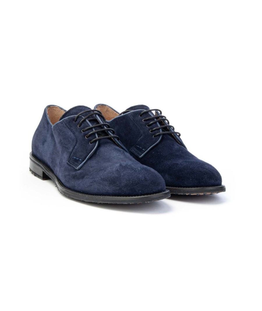 Uomo BRECOS | Brecos 10563 Scarpa Lacci Uomo Blu