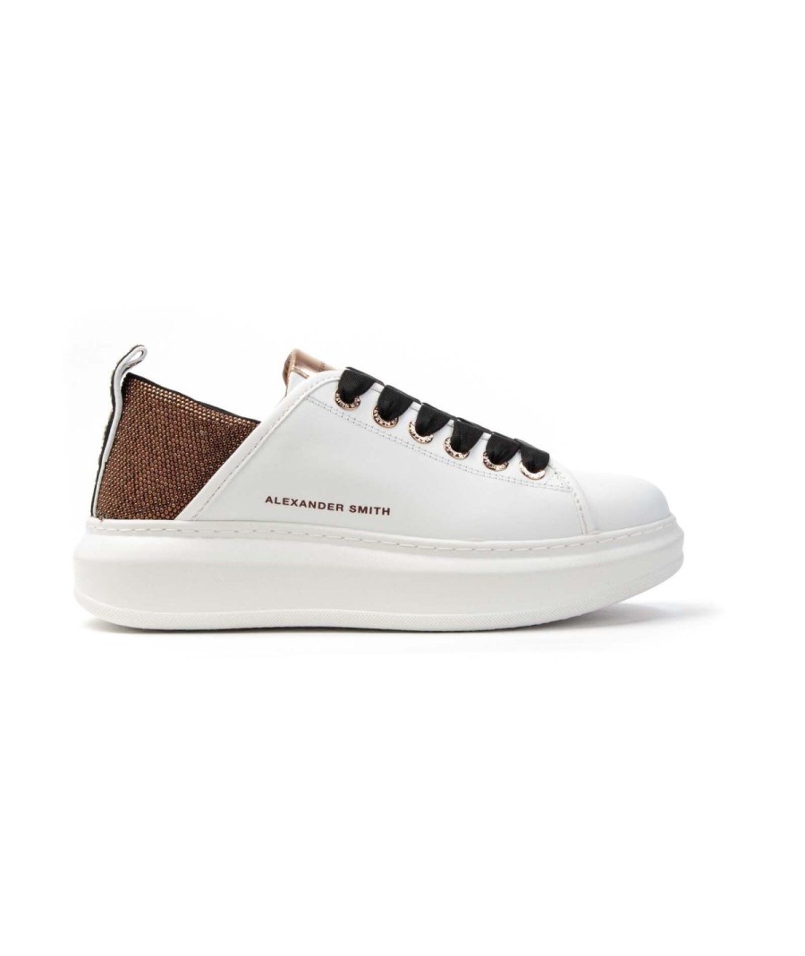 Donna ALEXANDER SMITH | Alexander Smith Wembley Sneakers Scarpa Donna White