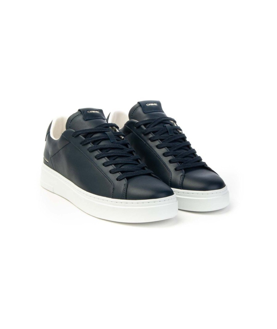 Uomo CRIME LONDON | Crime London Scarpa Sneaker 16806Pp5.40 Uomo Leoneshoes Blu