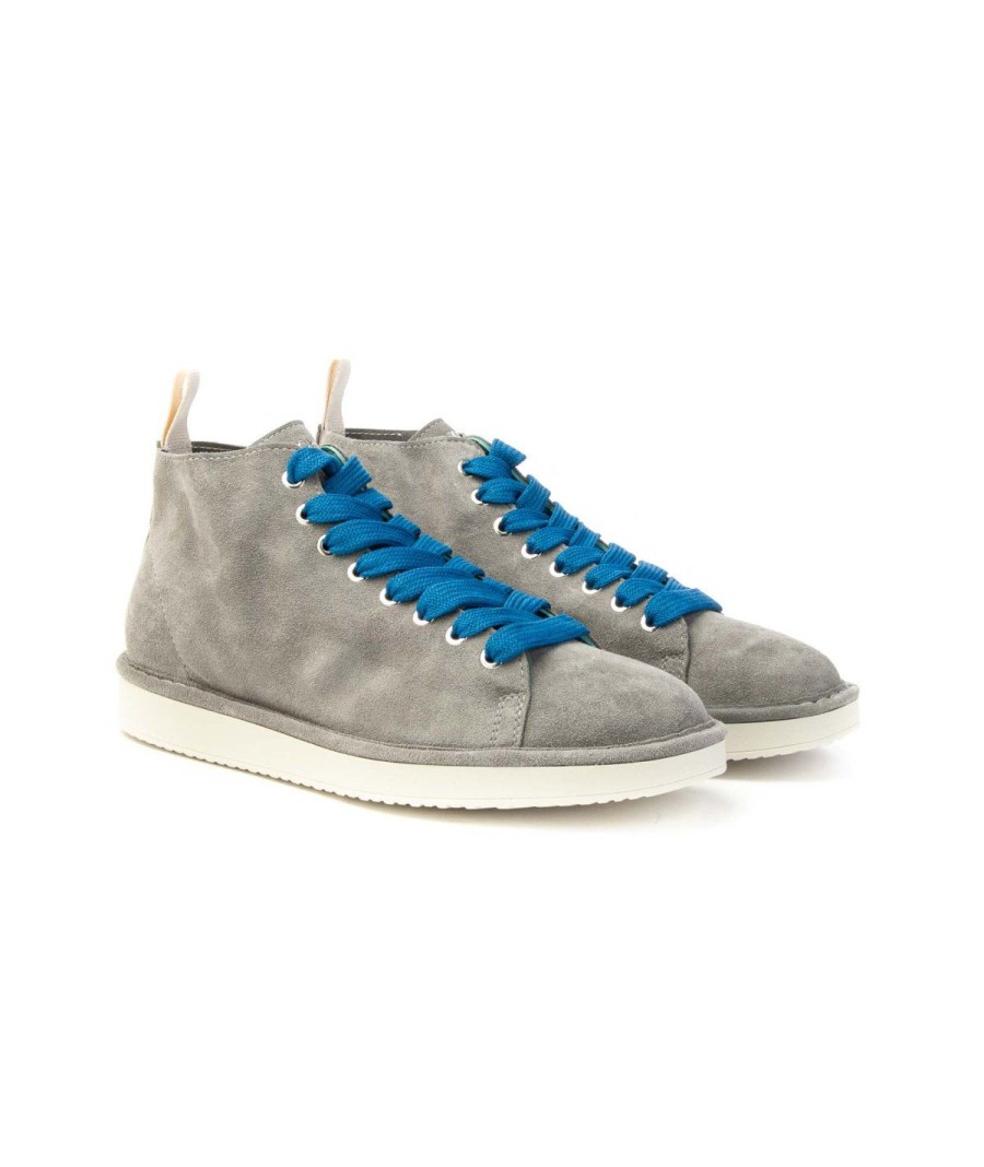 Uomo PANCHIC | Panchic P01M010-00552150 Polacchino Uomo Leone Shoes Frosinone Grey