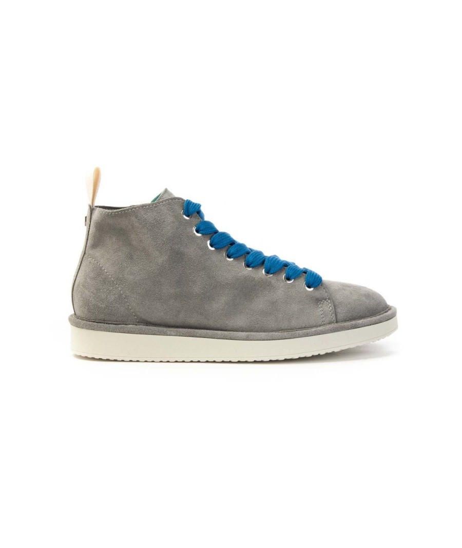 Uomo PANCHIC | Panchic P01M010-00552150 Polacchino Uomo Leone Shoes Frosinone Grey