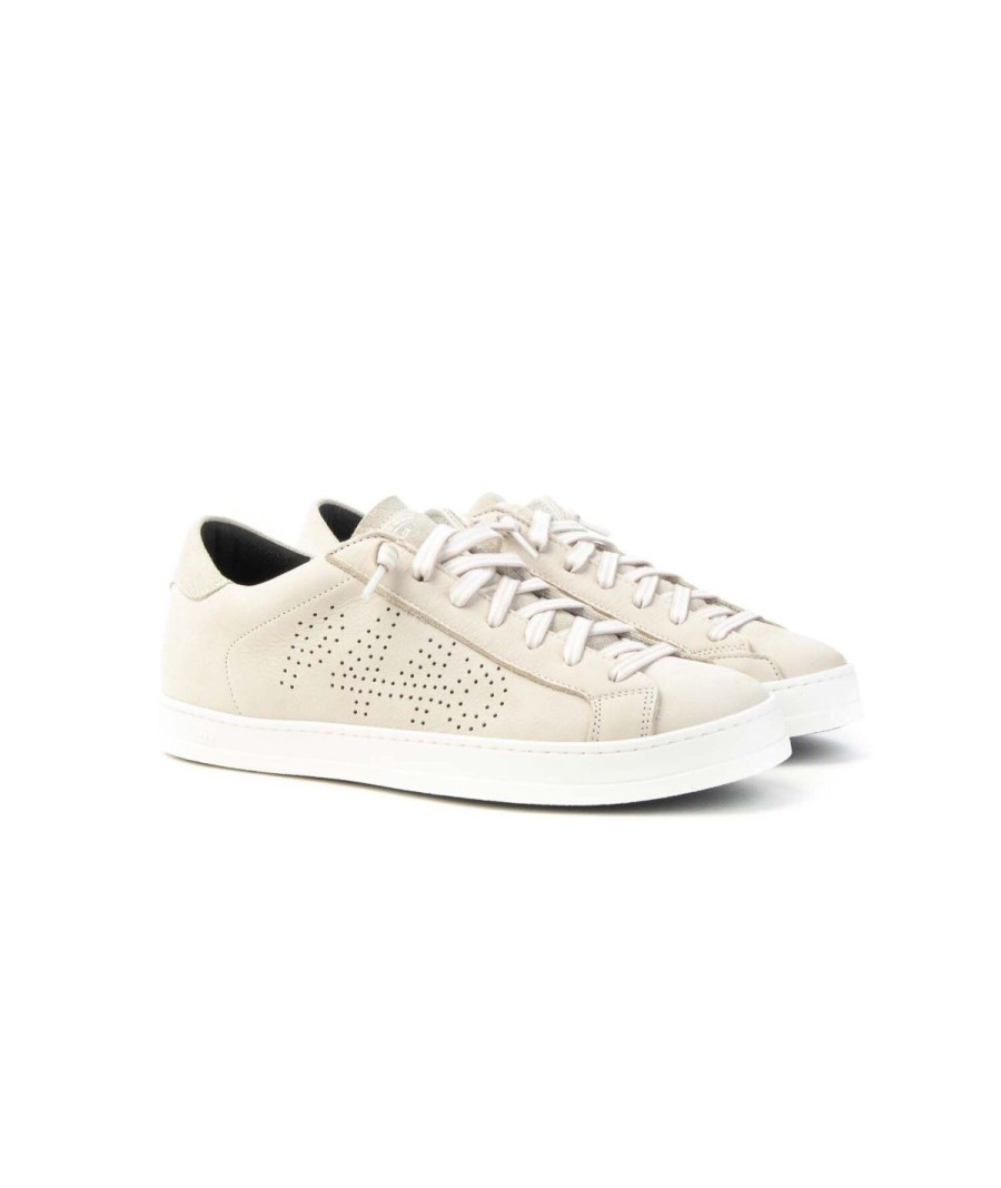 Uomo P448 | P448 S24John-Msneakers Lacci Uomo Leone Shoes Frosinone Off White