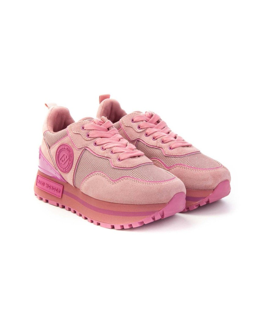 Donna LIUJO MILANO | Liu Jo Sneakers Ba3085Px027 Maxi Wonder Donna Leoneshoes Pink