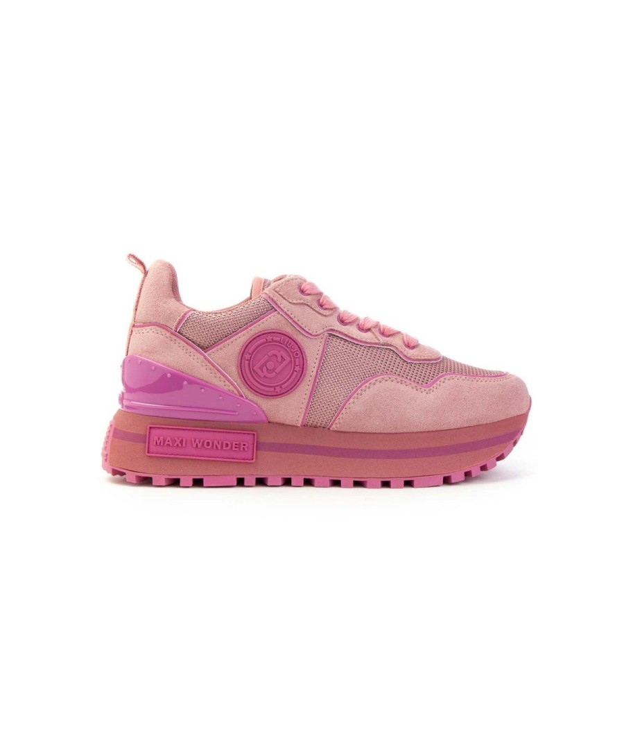 Donna LIUJO MILANO | Liu Jo Sneakers Ba3085Px027 Maxi Wonder Donna Leoneshoes Pink