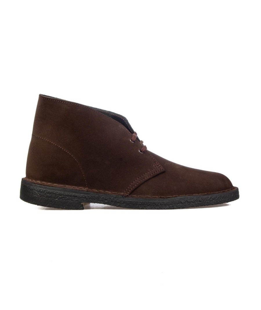 Uomo CLARKS | Clarks Originals Desert Boot Dark Brown