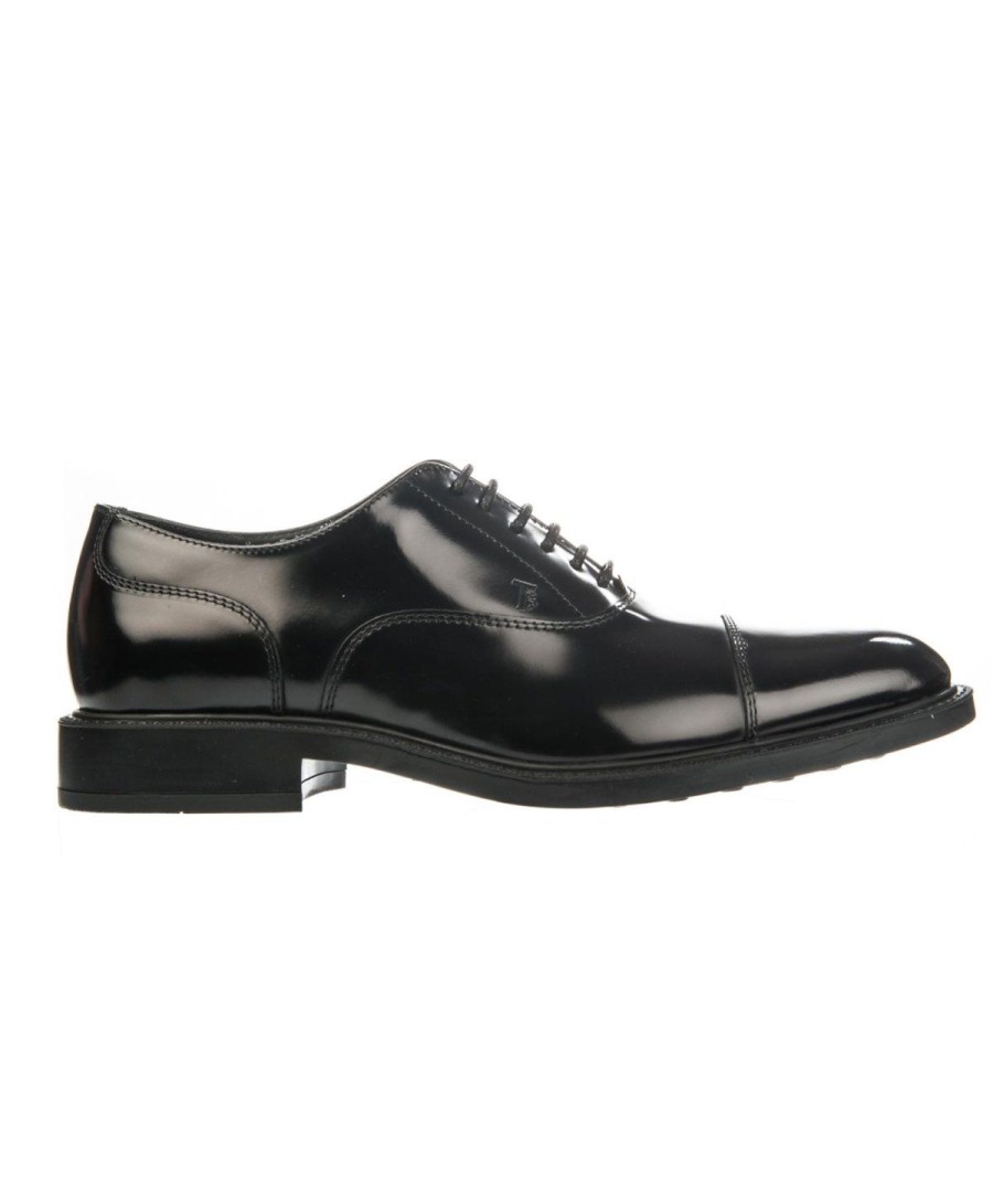 Uomo TOD'S | Tod`S Xxm45A00N50Aktb999 Derby Francesin Nero