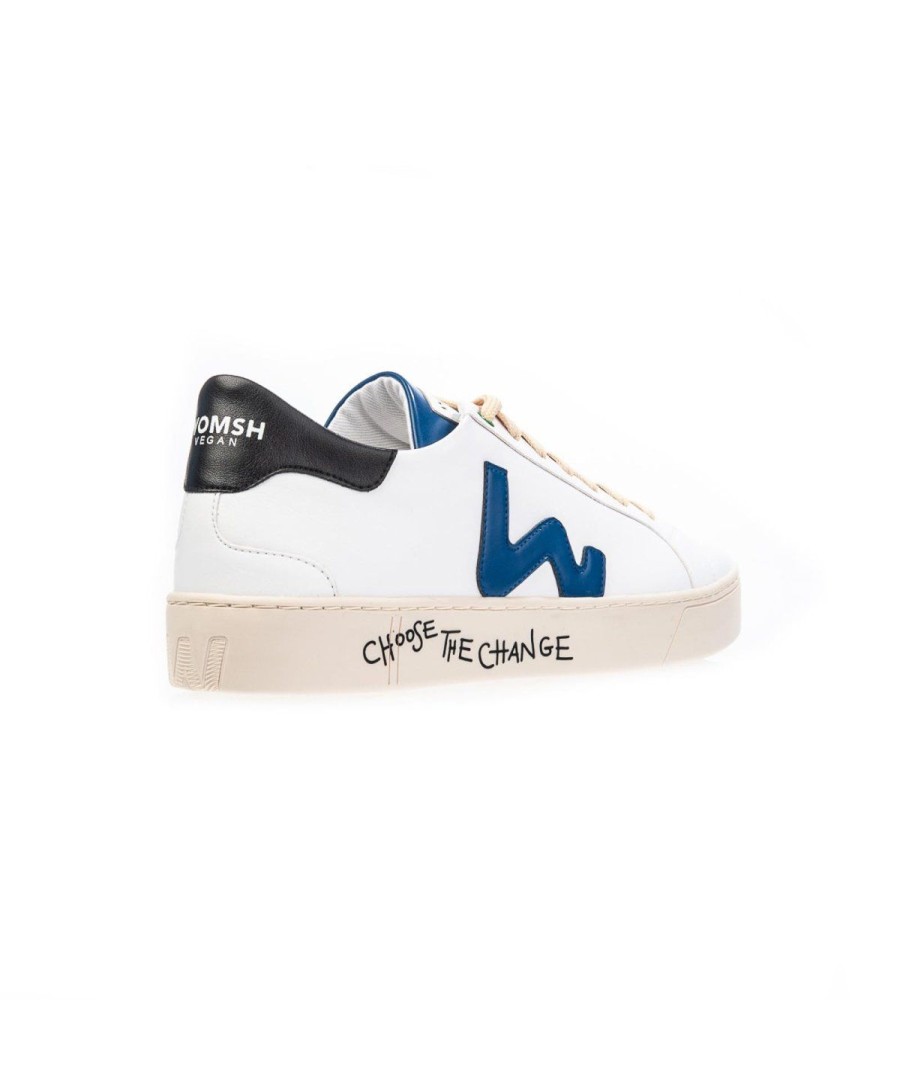 Uomo WOMSH | Womsh Vs201232 Vegan Snik White Blue White/Blue