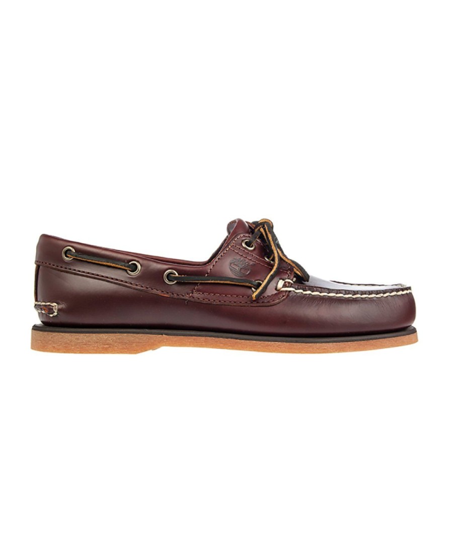 Uomo TIMBERLAND | Timberland Tb0250772141 2 Eye Boat Shoe Leone Shoes Brown