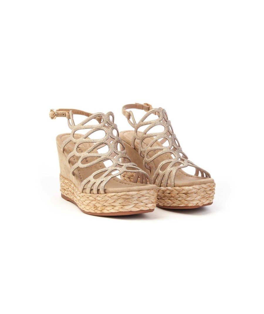 Donna ALMA EN PENA | Alma En Pena V23512 Alo Zeppa Leone Shoes Frosinone Sand