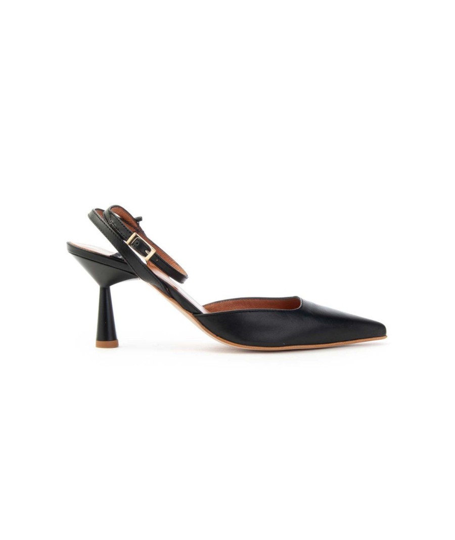 Donna ANGEL ALARCON | Angel Alarcon Slingback 23066 Nero