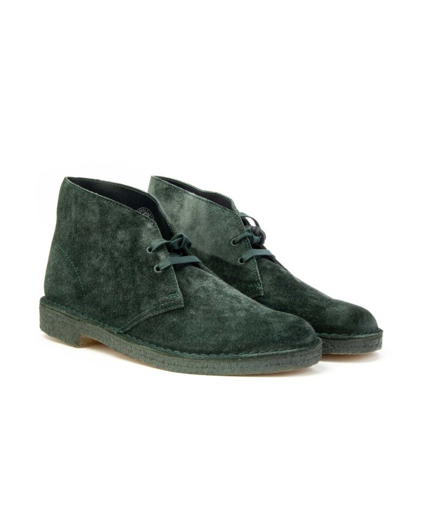 Uomo CLARKS | Clarks Originals 168535 Desert Boot Uomo Verde