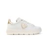 Donna LOVE MOSCHINO | Love Moschino Scarpe Sneakers Ja15384G1Gia Donna Leoneshoes Bianco/Platino