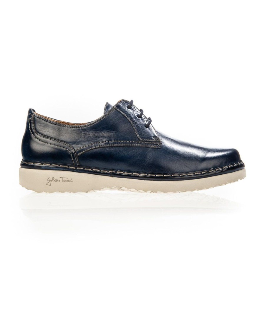 Uomo GALIZIO TORRESI | Galizio Torresi 610190B Derby Lacci Blu