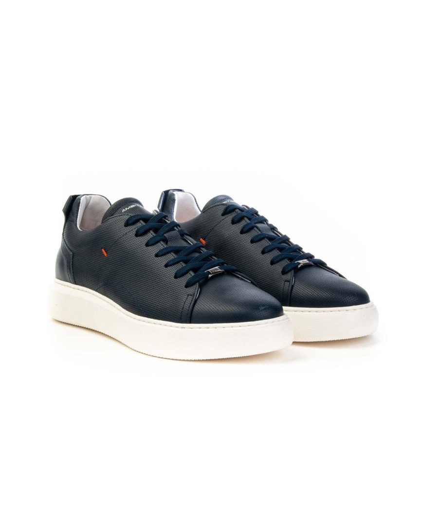 Uomo AMBITIOUS | Ambitious 10443A-4846Am.1 Eclipse Man Leone Shoes Navy