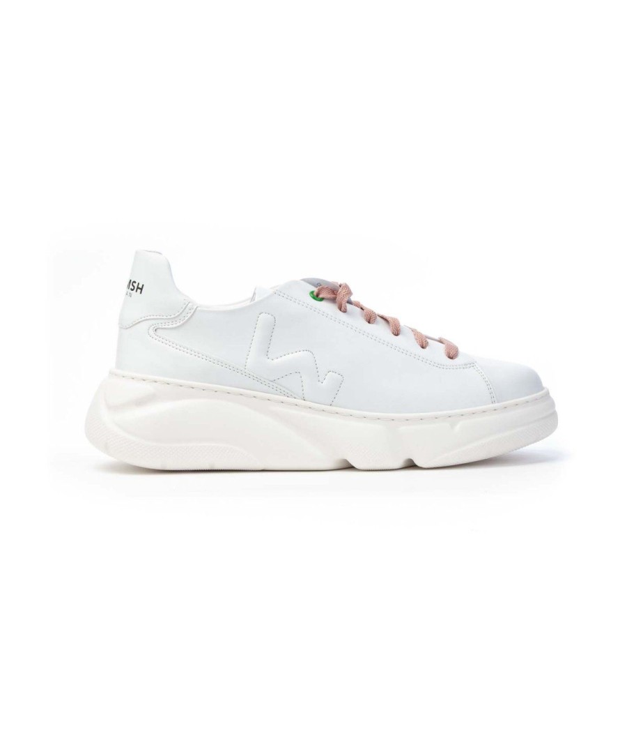 Donna WOMSH | Womsh Sneakers Vegan Fondo Platform White