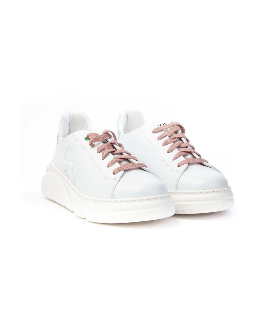 Donna WOMSH | Womsh Sneakers Vegan Fondo Platform White