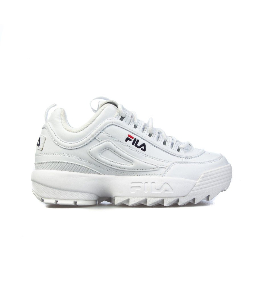 Junior FILA | Fila 1010567 Disruptor Kids Sneaker White