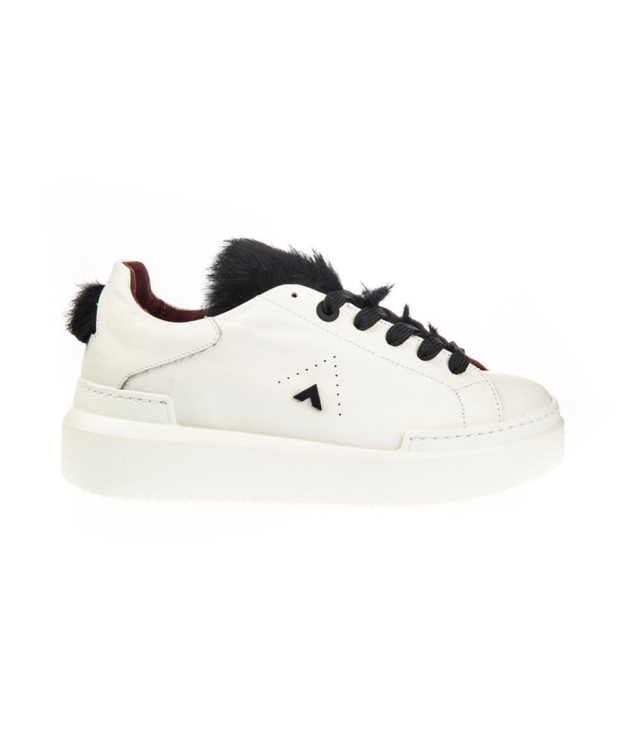 Donna ED PARRISH | Ed Parrish Lald Sneaker Lacci F.Do Casse Bianco/Nero