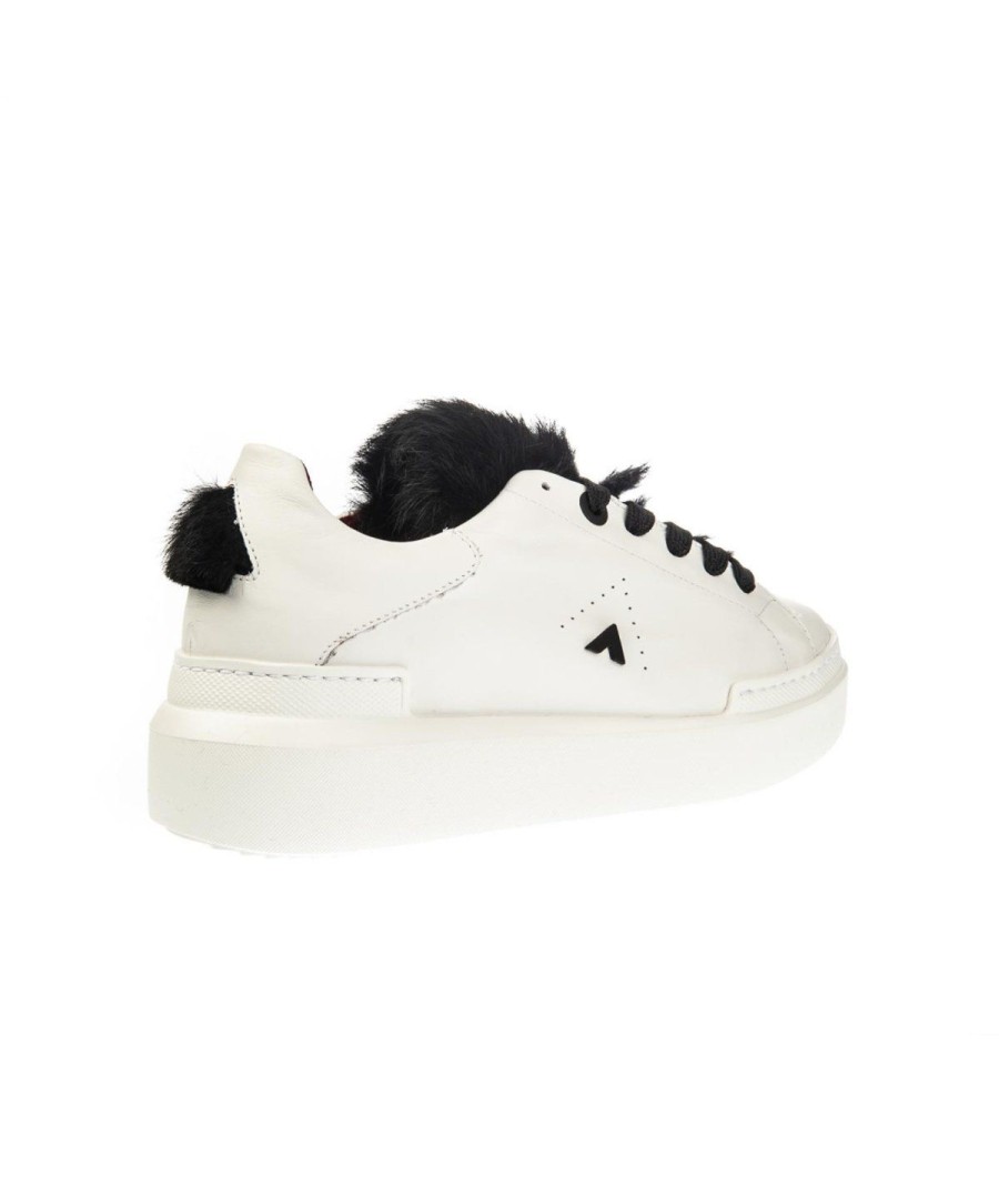 Donna ED PARRISH | Ed Parrish Lald Sneaker Lacci F.Do Casse Bianco/Nero