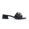 Donna KESS | Kess 22691 Ciabatta Fascia Intreccio Catenatacco 30 Leone Shoes Nero