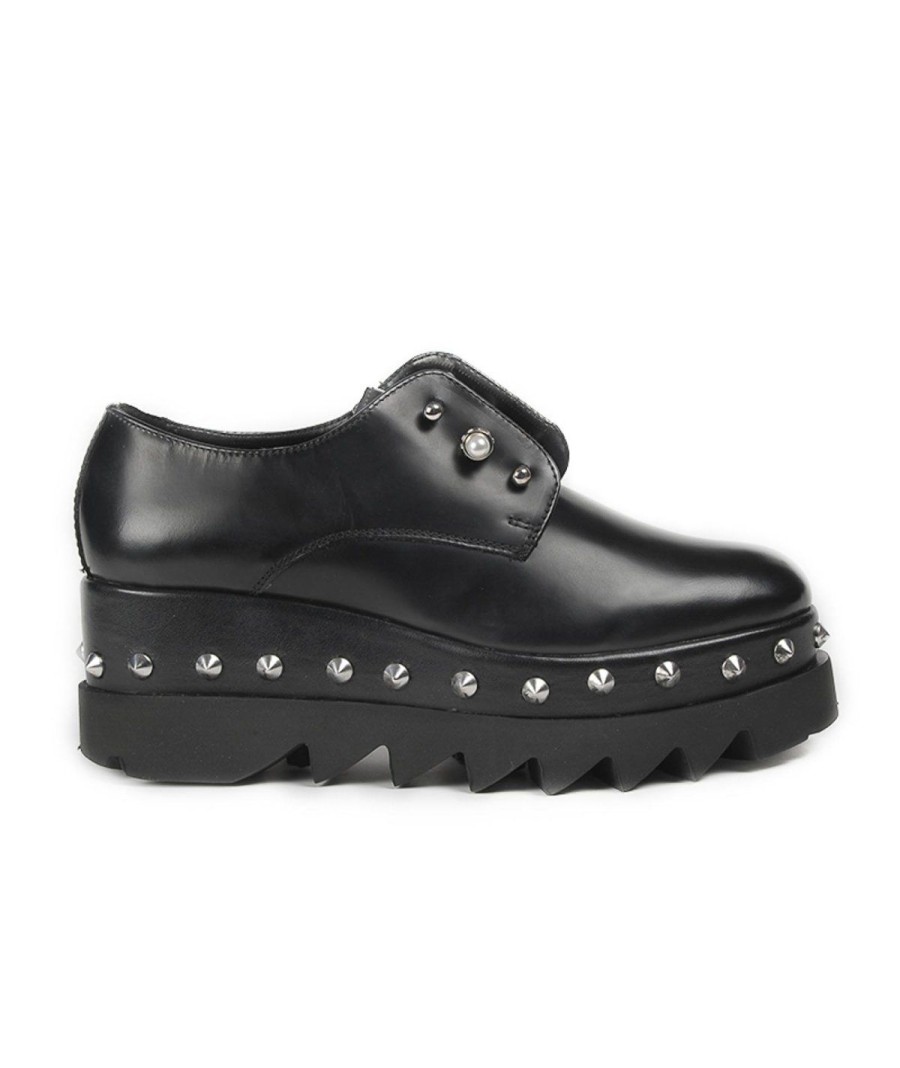 Donna CULT | Cult Alice Low 1658 Platform Borchie Black