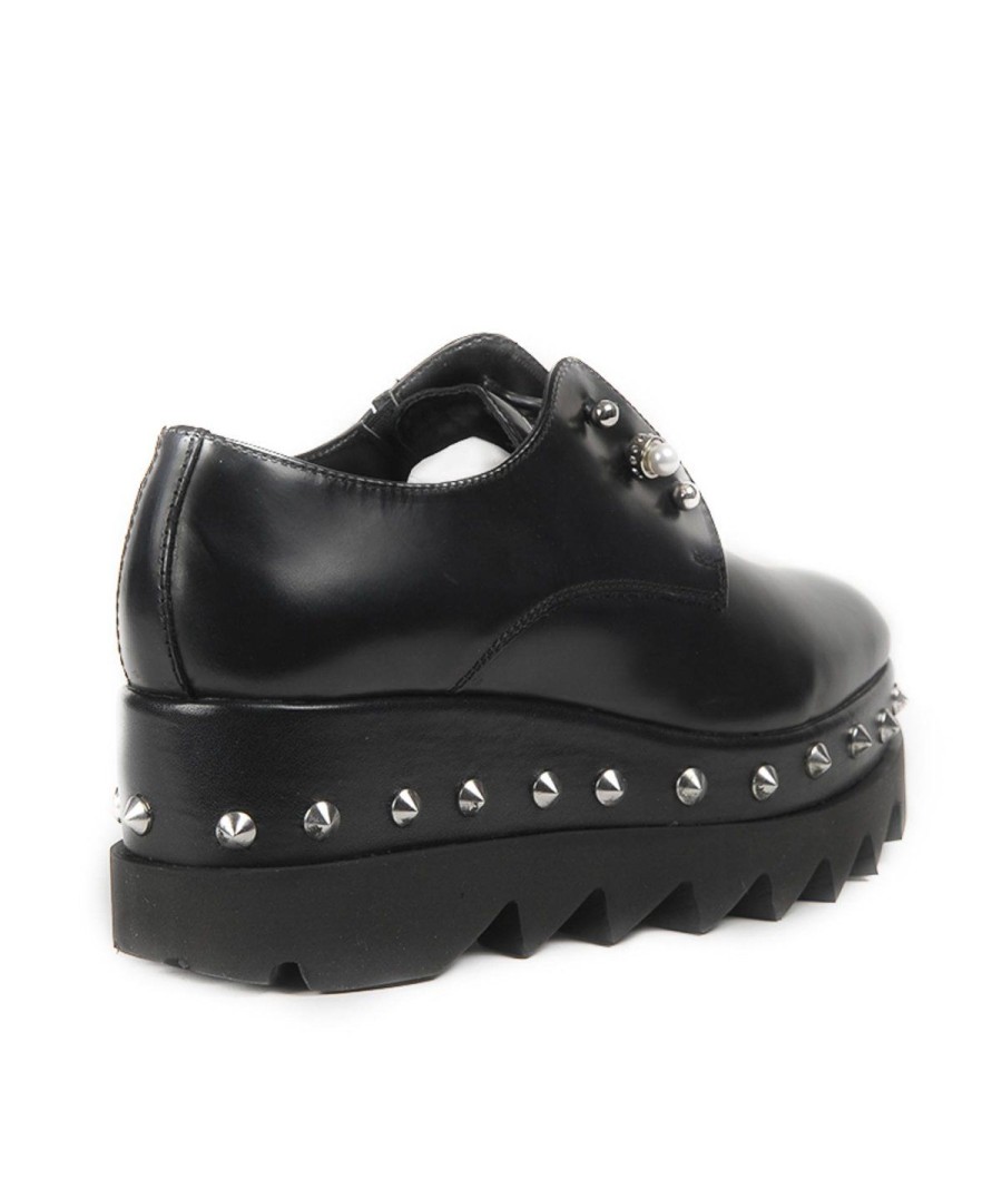 Donna CULT | Cult Alice Low 1658 Platform Borchie Black