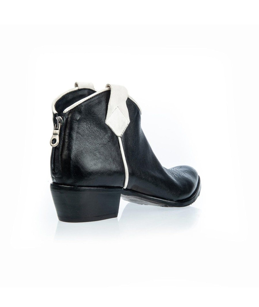 Donna KOBRA | Kobra 2037 Texanoboots Donna Leone Shoes Frosinone Nero/Bianco